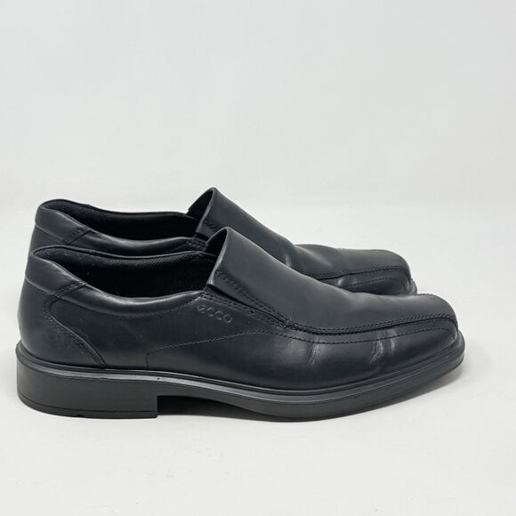 Ecco Helsinki Loafers Mens 13 - 13.5 EU 47 Black Leather Casual Slip On Shoes main image 15